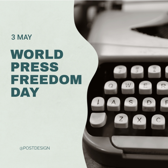 Copy of WORLD PRESS FREEDOM DAY INSTAGRAM POST | PosterMyWall