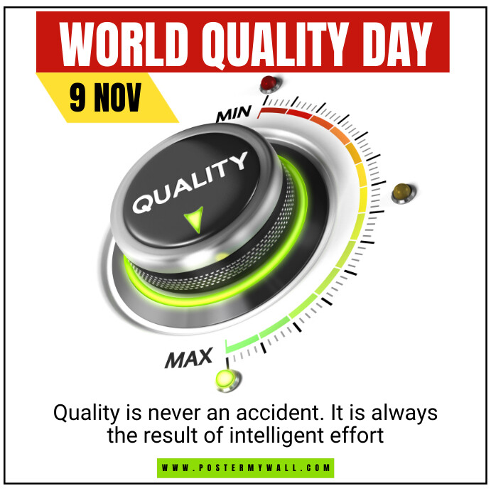 World Quality Day Template | PosterMyWall