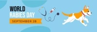 World Rabies Day Banner 2 x 6 template