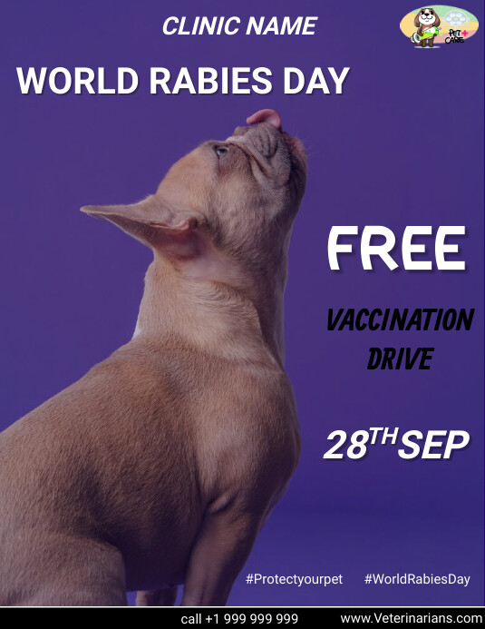 Copy of world rabies day | PosterMyWall