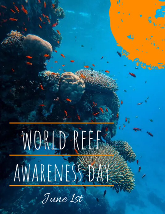 World Reef Awareness Day Template PosterMyWall
