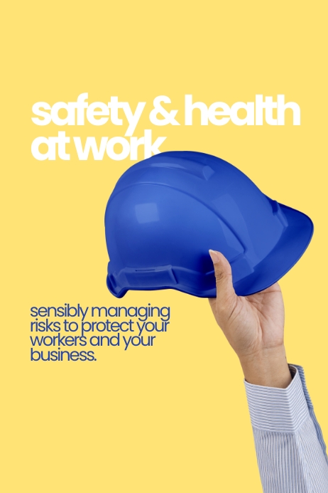 World Safety and Health at Work Day Template | PosterMyWall