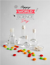 World Science Day Design Template | PosterMyWall
