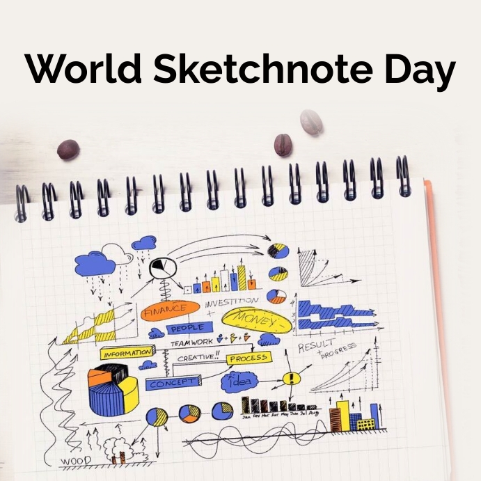 world sketchnote day Pos Instagram template