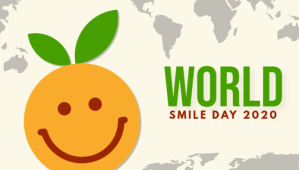 World Smile Day Blog overskrift template