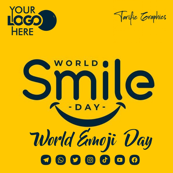 world smile day Template PosterMyWall