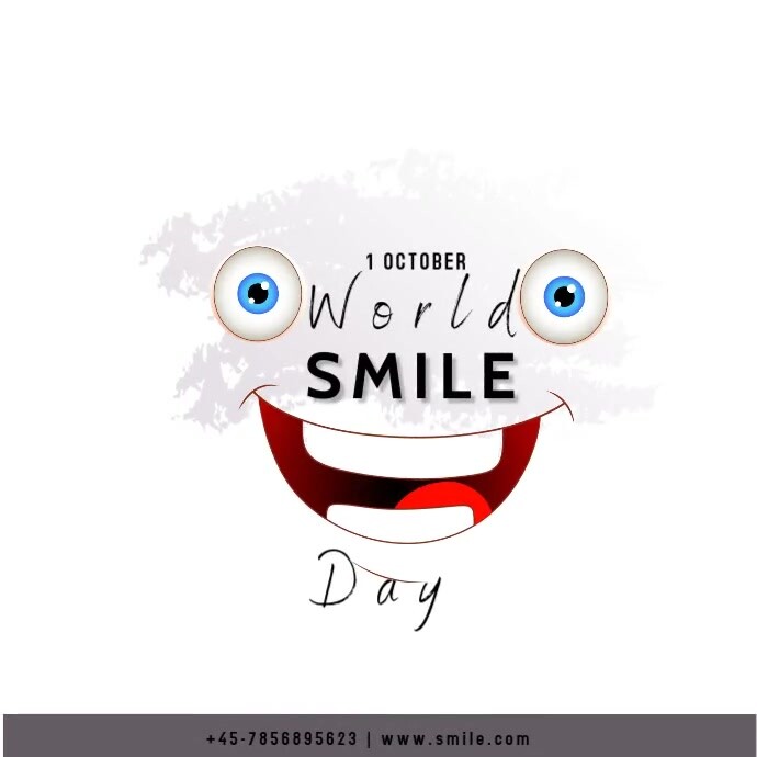 World Smile Day Template | PosterMyWall