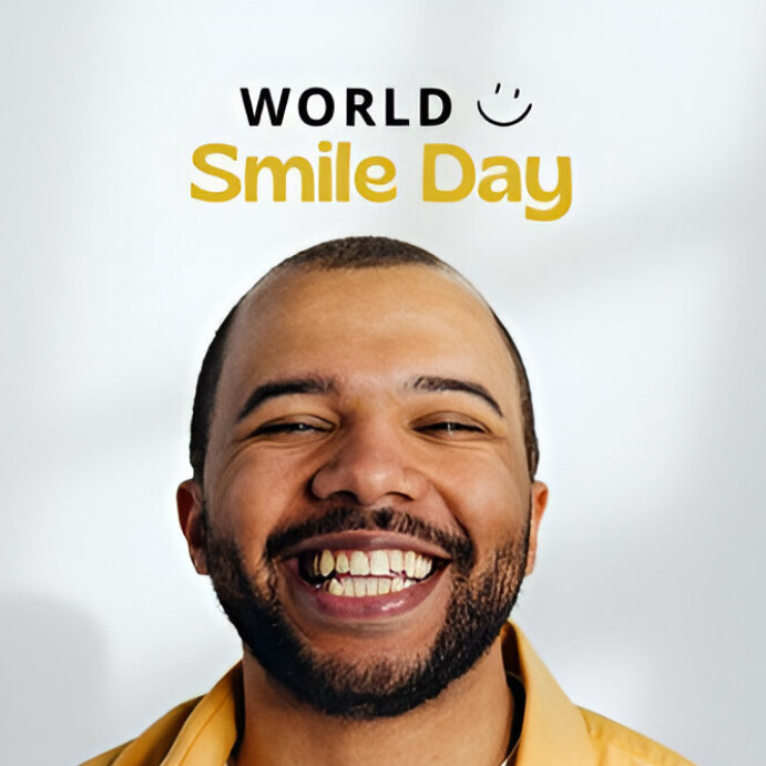 World Smile Day Design Template | PosterMyWall
