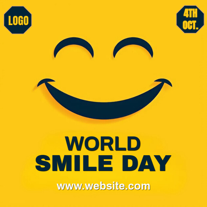 Copy of World smile day | PosterMyWall
