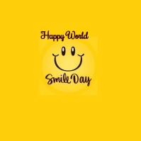 world smile day instagram post Template | PosterMyWall