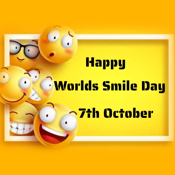 world smile day instagram post Template | PosterMyWall