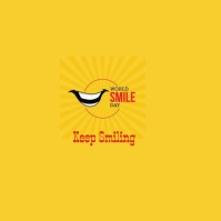 world smile day instagram post Template | PosterMyWall