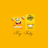 world smile day instagram post Template | PosterMyWall