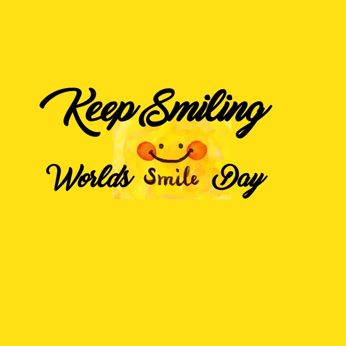 world smile day instagram post Template | PosterMyWall