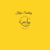 world smile day instagram post Template | PosterMyWall