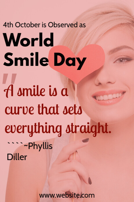 World Smile Day Poster Design Template | PosterMyWall