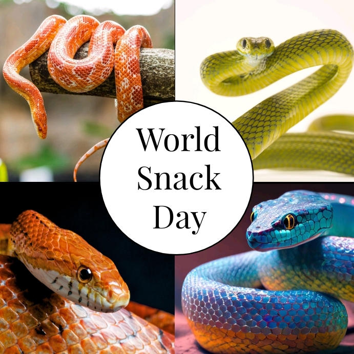 World snake day Instagram post Template | PosterMyWall