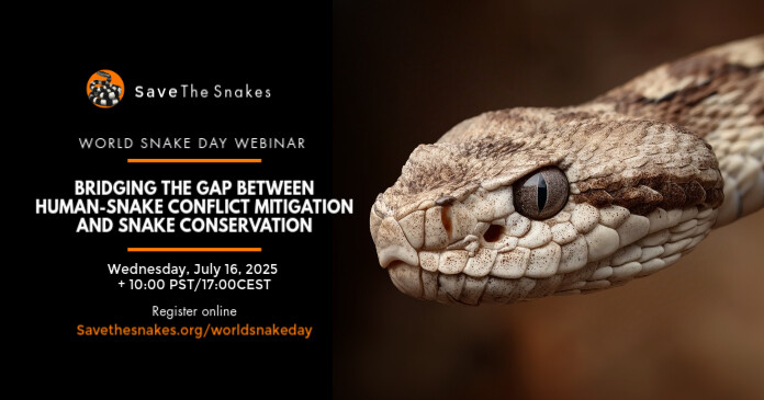 Snake Conference World Snake Day Webinar Template | PosterMyWall