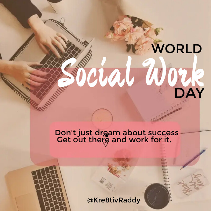 World Social Work Day Template | PosterMyWall