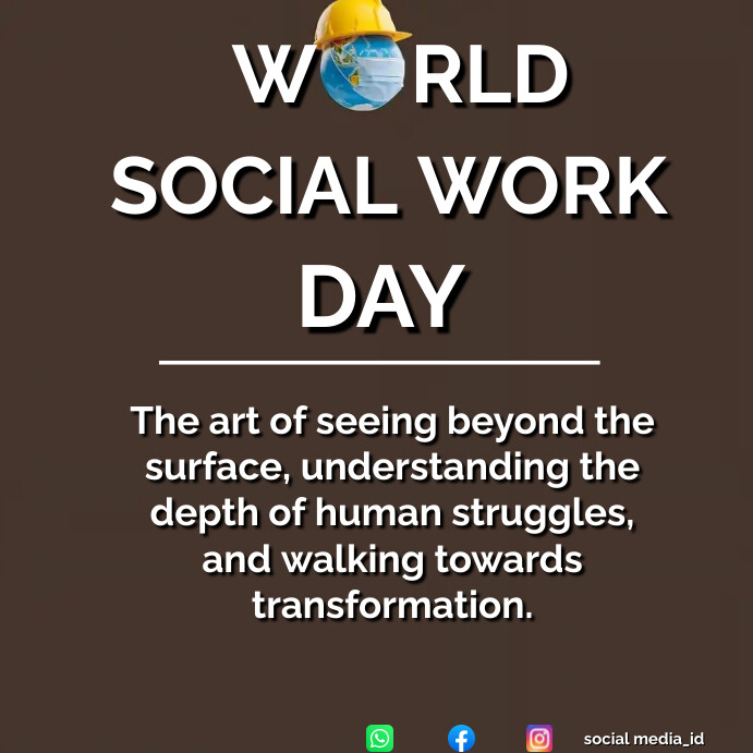Copy of WORLD SOCIAL WORK DAY | PosterMyWall