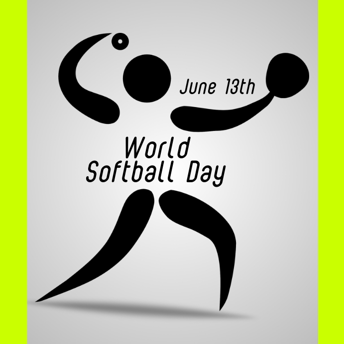 Copy of World Softball Day PosterMyWall