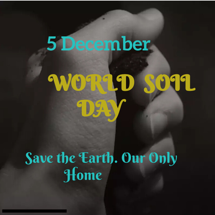 World Soil Day Wpis na Instagrama template