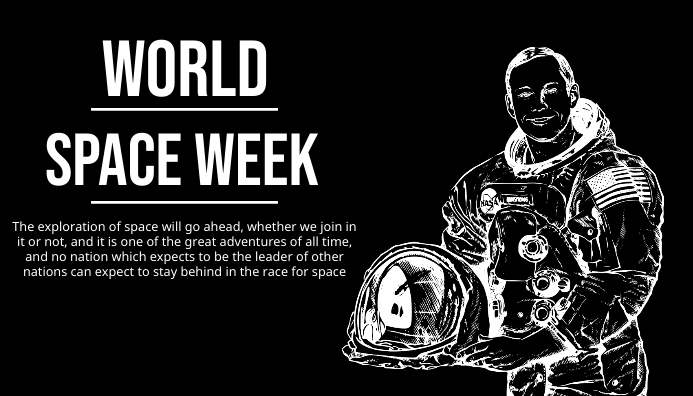 World Space Week Template | PosterMyWall