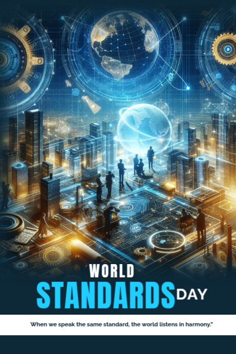 World standards day Template | PosterMyWall