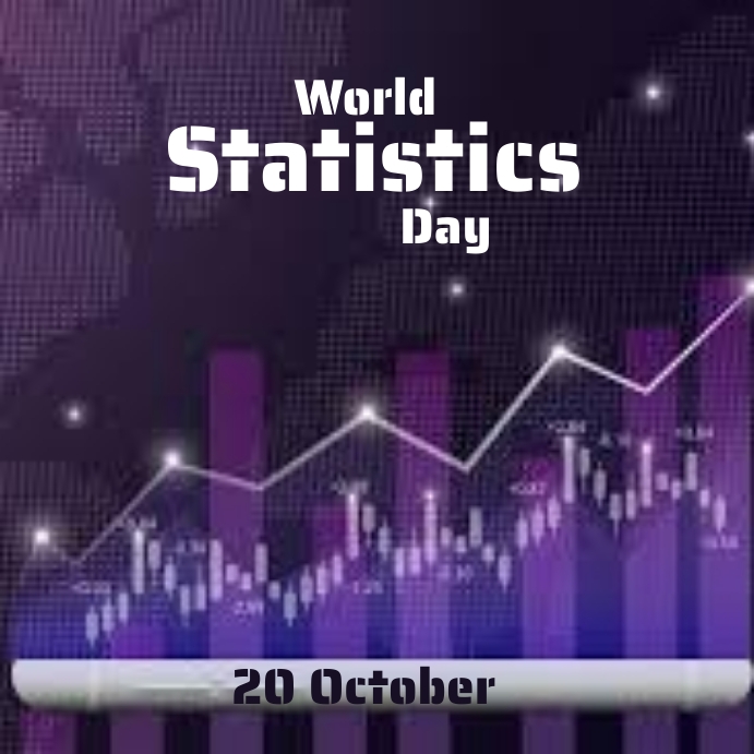 Statistic Post world statistics day instagram post Template | PosterMyWall
