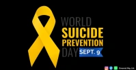 World Suicide Prevention Day Обложка мероприятия для Facebook template