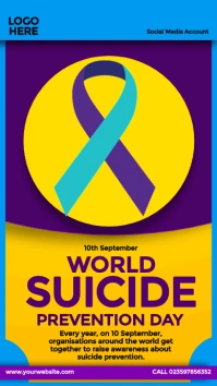 World Suicide Prevention Day Instagram Story template