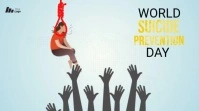 world suicide prevention day Twitter Post template