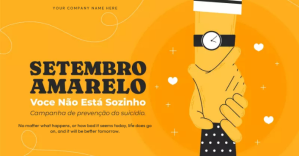 world suicide prevention month Okładka wydarzenia na Facebooku template