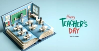 World Teacher's Day Facebook Shared Image template