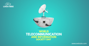 world telecommunication day Facebook Ad template