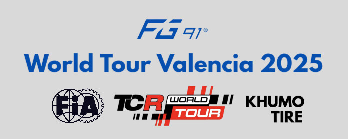 World Tour Valencia 2025 | Event banner template