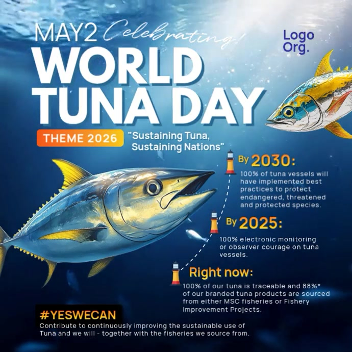 World Tuna Day Post Template | PosterMyWall