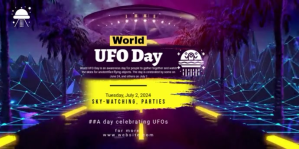 Lilla World UFO Day Eventbrite Banner Template