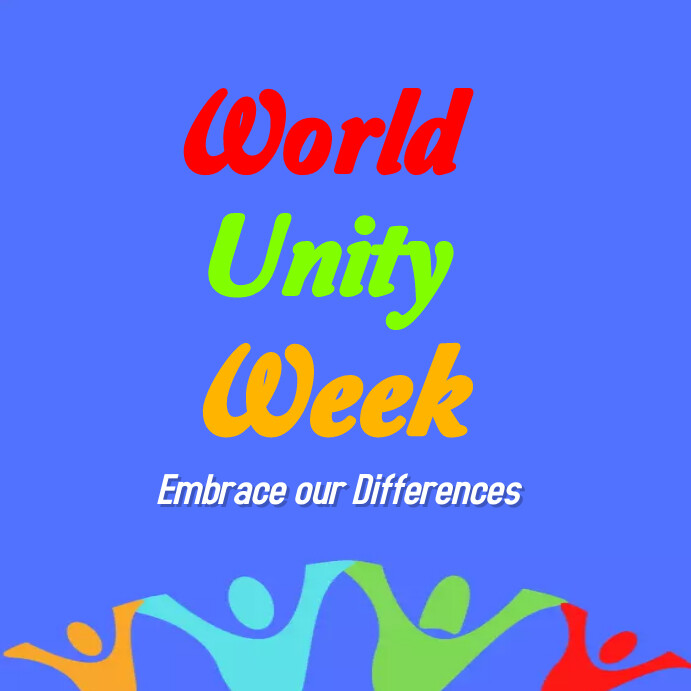 World unity week Template | PosterMyWall