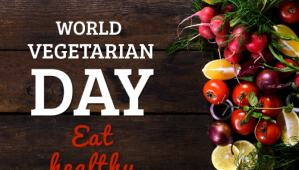 World vegetarian day,event Igama LeBhulogi template