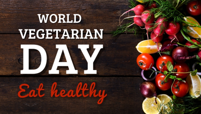 World vegetarian day,event Nagłowek bloga template