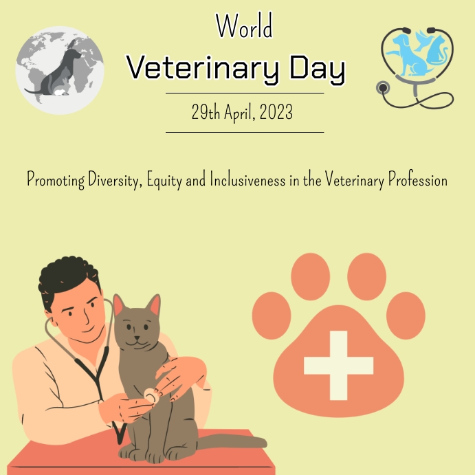 world veterinary day,veterinary day post Template | PosterMyWall