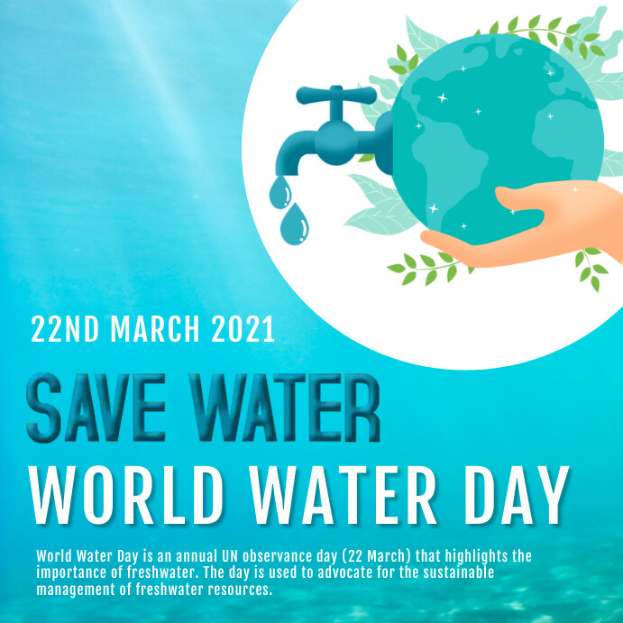 Copy of World water day,event PosterMyWall
