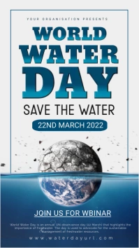 World water day,event,environment Indaba yaku-Instagram template
