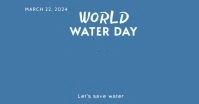 World water day Imagem partilhada do Facebook template