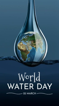 World Water Day Instagram Story template