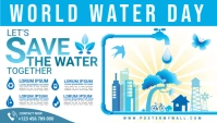 World Water Day En-tête de blog template
