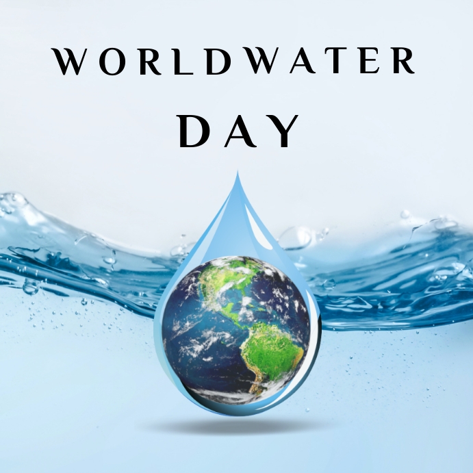 World water day Instagram Plasing template