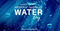 World water day Facebook Shared Image template