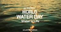 World water day Facebook Shared Image template